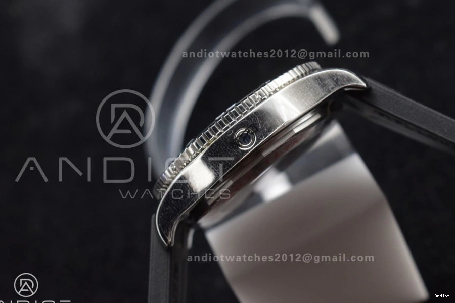 Black Black Superocean 467 Black 1:1 Bezel On Best Dial Edition Automatic TF Rubber A Strap 44 Durable 0715